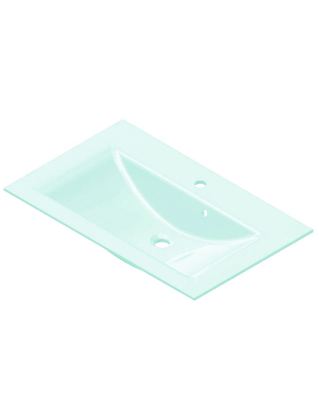 Glas-Waschbecken »Glas«, Breite: 80 cm Standard » Waschbecken » hagebau